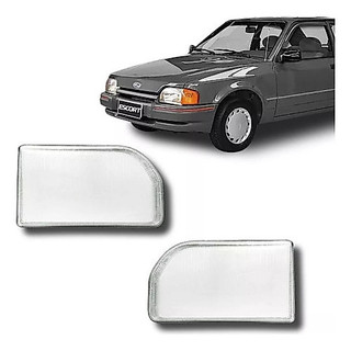 Lentes Do Farol De Vidro Para Escort 1987 A 1993 Dir ou Esqu