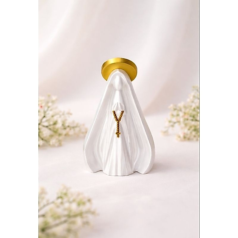 Nossa Senhora Imagem Sacra Católica Decoração Religiosa Presente Estátua de Nossa Senhora