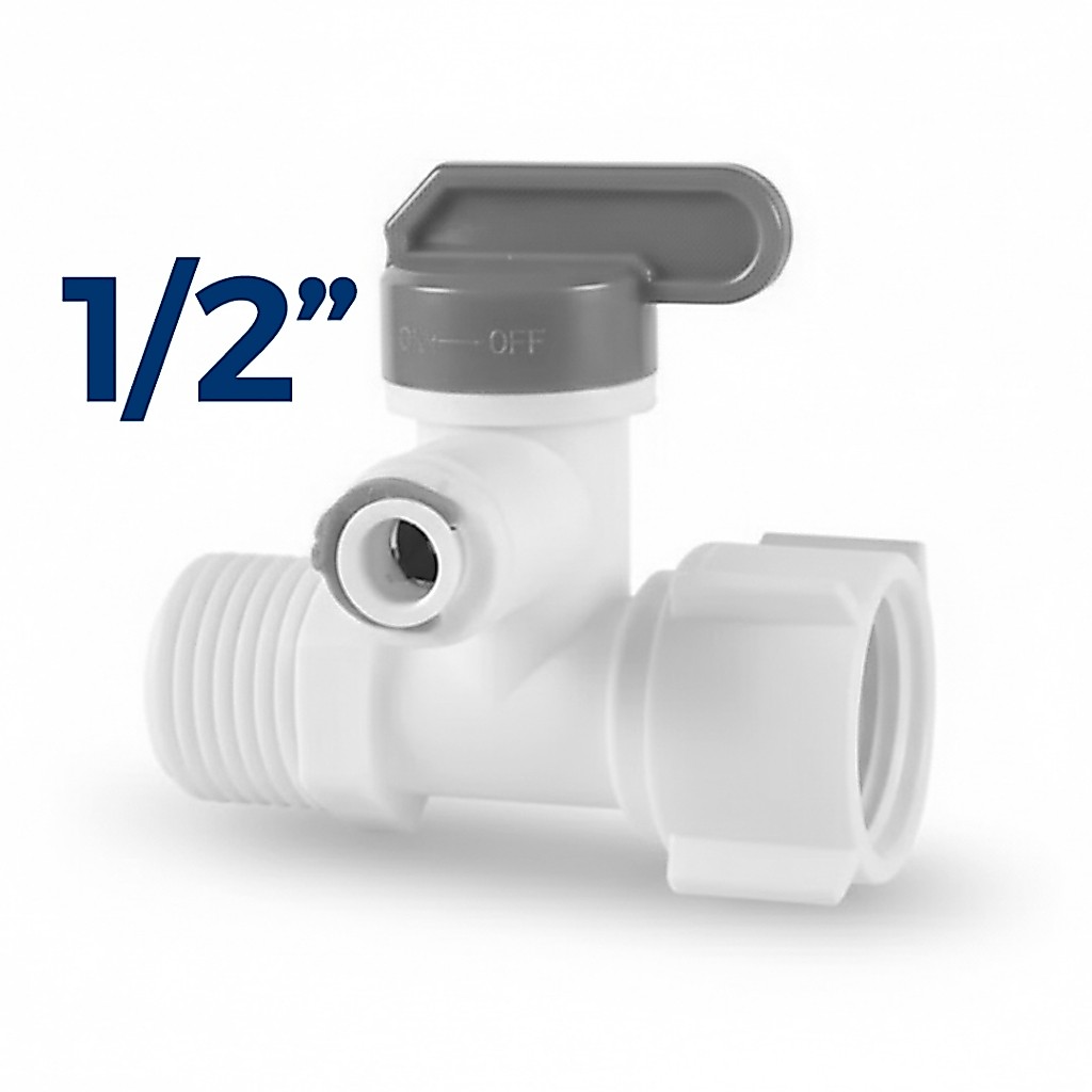 Adaptador Hidráulico Conexão 1/2 Rosca Para Purificadores de Água RY038 - C