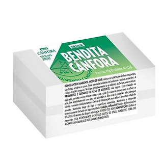 Cânfora Aromatizante Repelente De Pragas Insetos Fungos Anti Odor - Caixa C/08 Tabletes