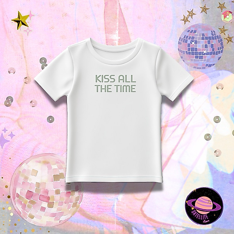 Baby Tee Harry Styles Kiss All The Time