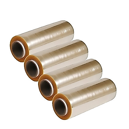 Kit 4 Rolo Bobina Plastico De Filme Pvc 28cm X 100 Metros