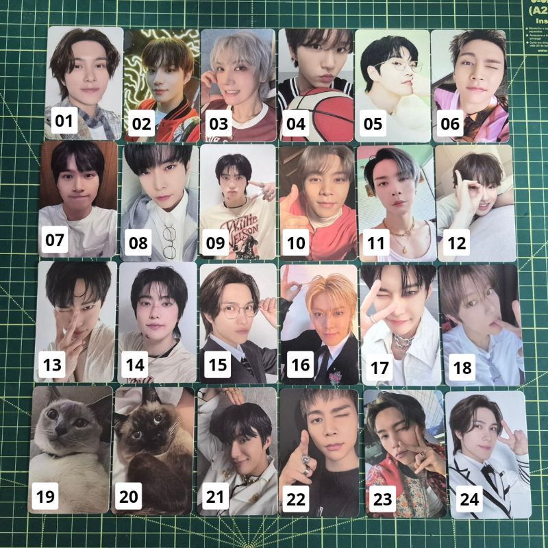 PHOTOCARDS NCT 127 NCT WISH WAYV OFICIAIS