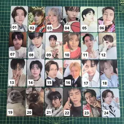 PHOTOCARDS NCT 127 NCT WISH WAYV OFICIAIS