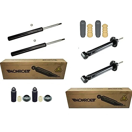 Kit Novo Completo 4 Amortecedores Do Gol G2 G3 G4 Monroe + Kits