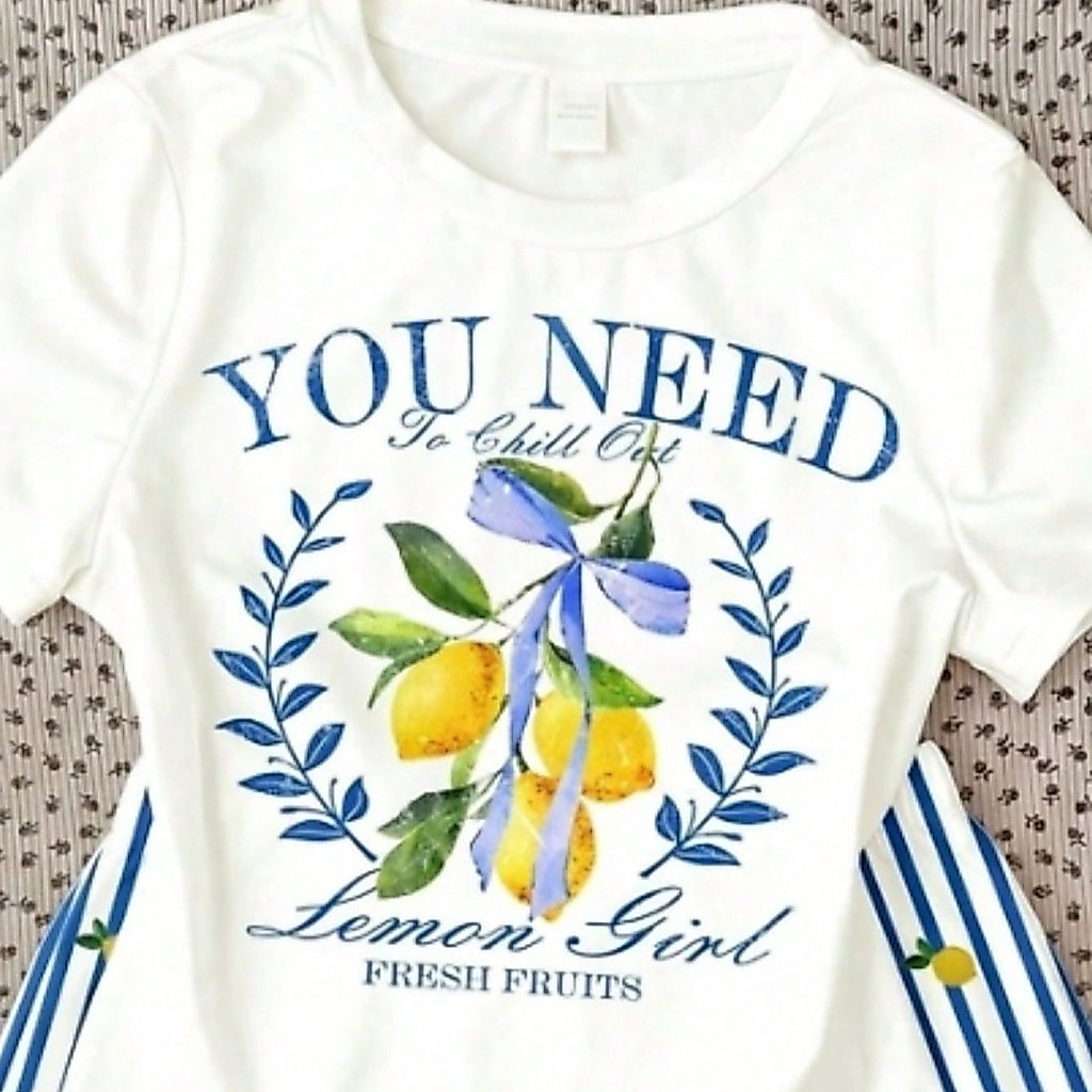 Camiseta Feminina Estampada Casual 100% Algodão Gola Redonda Tecido Leve Macio Confortável Look Moderno Modelo: You Need