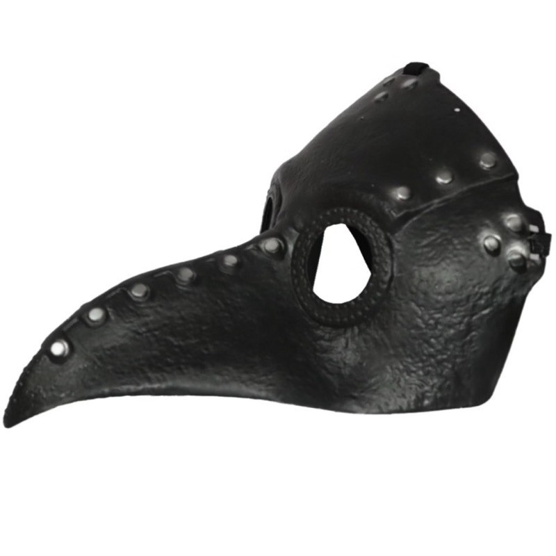 Máscara Corvo, Peste Negra | Festa Fantasia, Happy Halloween, Cosplay, Pegadinha, Trolagem, Pássaro, Carnaval, Festa
