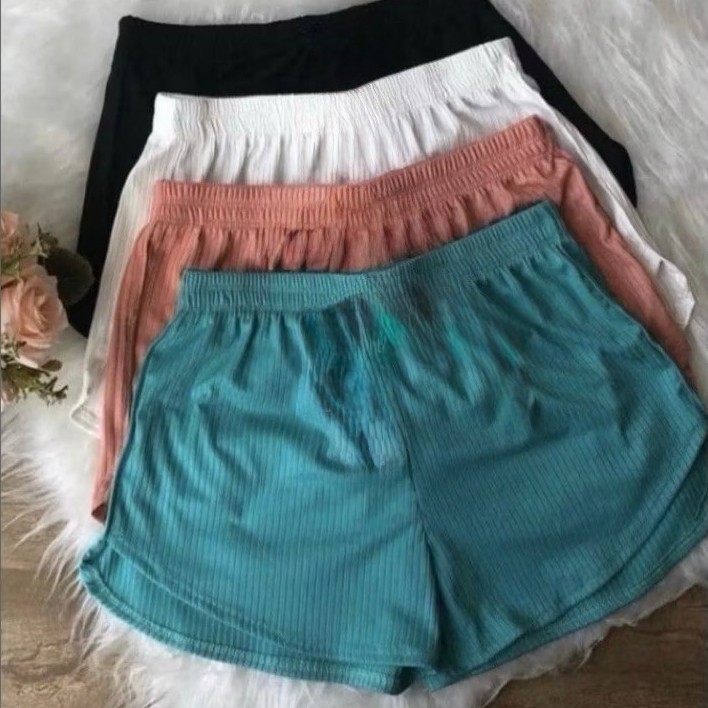 Kit Com 2 Shorts Canelado P M G e GG