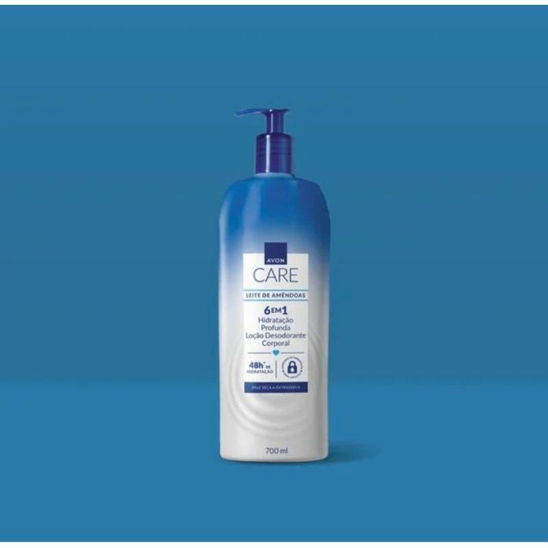 Loção Desodorante Corporal Leite de Amêndoas Avon Care 700ml