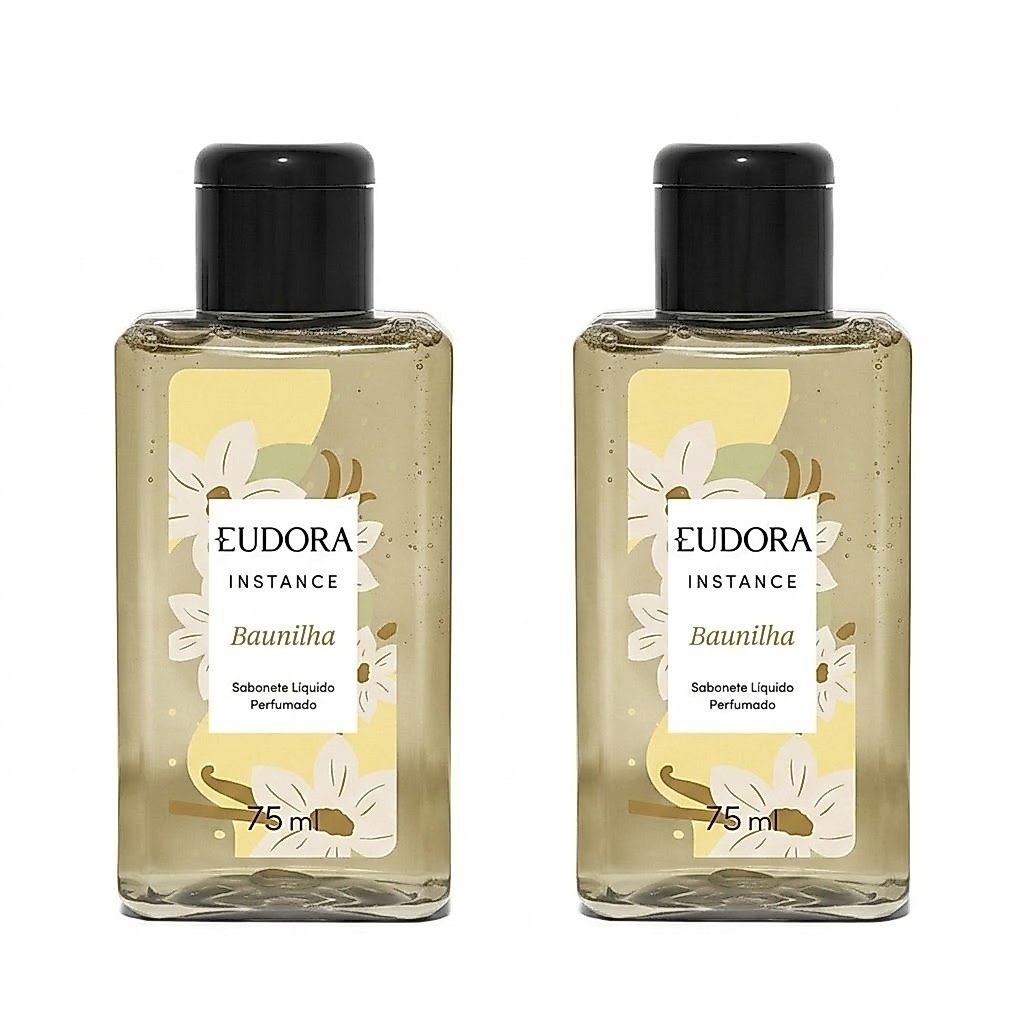 Combo Instance Baunilha: Sabonete Líquido 2x75ml