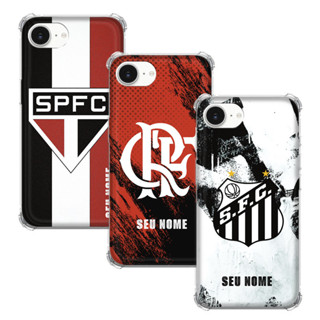 Capinha Personalizada Times Nacionais para iPhone 16E com nome em Oferta na Shopee