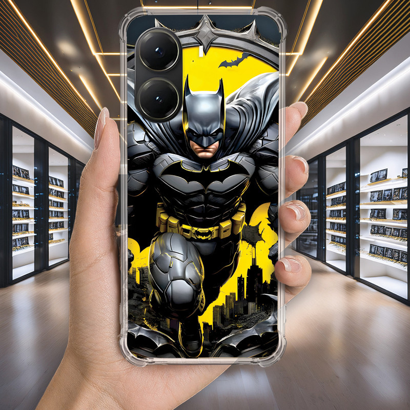 Capa Capinha REDMI NOTE 12 PRO PLUS 11 11T 10 MAX 10S 10T Anti-impacto Personalizada geek BATMAN morcego (3448)