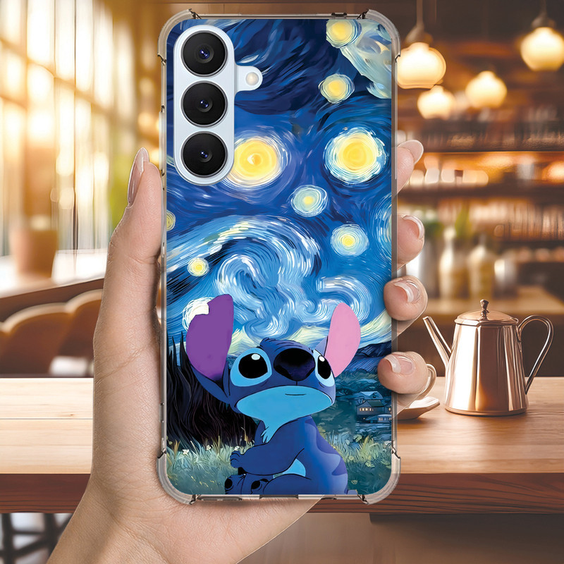 Capinha Capa (3442) STITCH PAINTING para GALAXY A20,A16,A15,4G,5G,A14,A13,A12,A11,A10S,A10,A03S,A06,A05S,A05,A04S