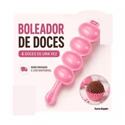 Boleador de Doces Docinhos Brigadeiro Beijinho Modelador Enrolador de Festa Confeitaria - S&V