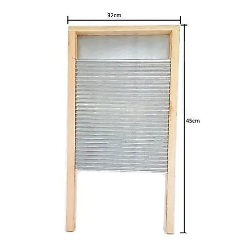 Esfregadeira Tabua Lavar Roupas Retrô Vintage Washboard