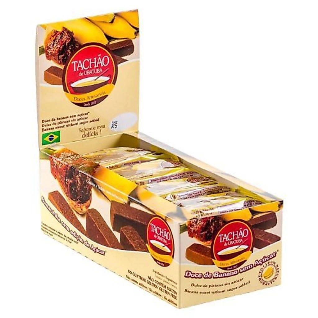 Bananinha sem Açúcar TACHÃO DE UBATUBA 30g (Display 24und)