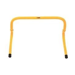 Barreiras de Salto Ajustáveis 2 Ajustes Treino Funcional Amarelo Odin Fit