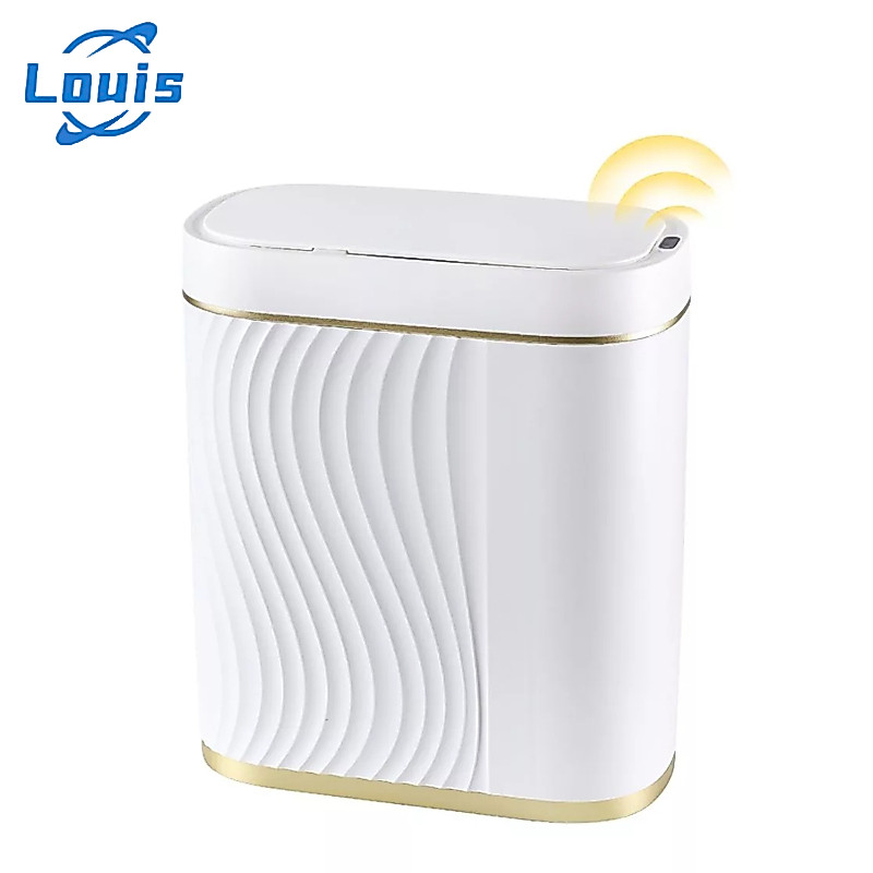 Louis 8 Litros Lixeira com Sensor Automático Inteligente Abre Fácil