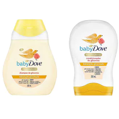 Kit 1 Shampoo Dove Baby Hidratação Glicerinada 200ml