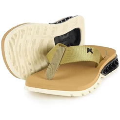 Chinelo Kenner Rakka U1 Masculino - Bege e Preto