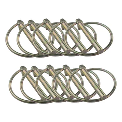 Pino Quebra Dedo Chaveta 1/4 X 2 Trator Tração 10 Peças