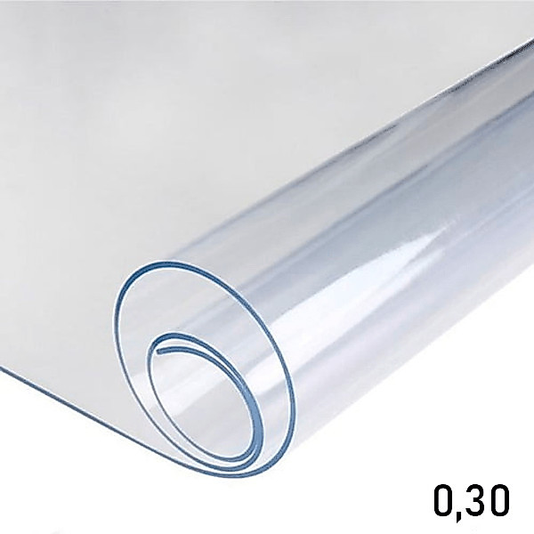 Plástico Cristal Transparente 0,30mm (0,50 x 1,40 mts)