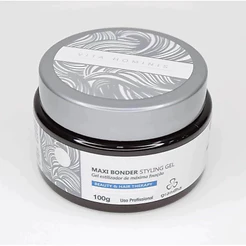 Grandha Gel para Cabelo máxima fixação Maxi Bonder Styling Gel 100 g óleos essenciais
