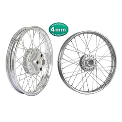Par De Roda Titan 125 00/04 Fan 125 05/08 Freio A Disco