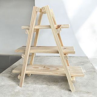 Mini Estante Expositora de Mesa / Expositor / Estante Pirâmide