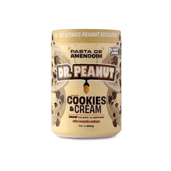 Pasta De Amendoim Dr. Peanut Cookies & Cream 250g