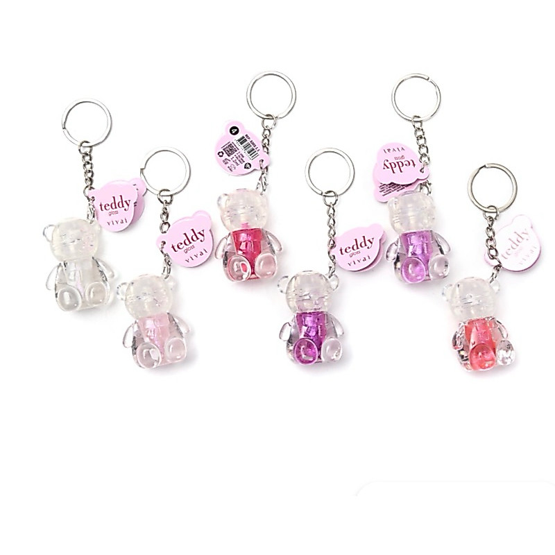 Lip Gloss Teddy Gloss Vivai Ursinho Hidratante com Brilho Labial