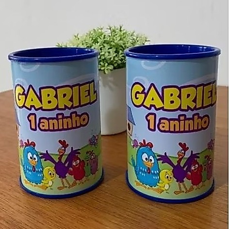 ADESIVO para Cofrinho 10x6 Personalizado Lembrancinhas Infantil, Aniversário, Brinde/ Qualquer Tema