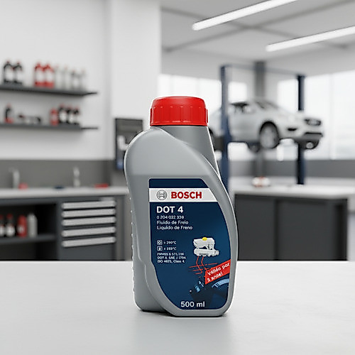Fluido De Freio Dot 4 Bosch 500ml 0 204 032 339