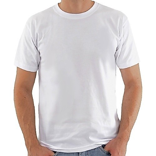 Kit 5 Camisetas camisas Premium Brancas Algodão Camisa Lisa Gola Redonda Branco Basica