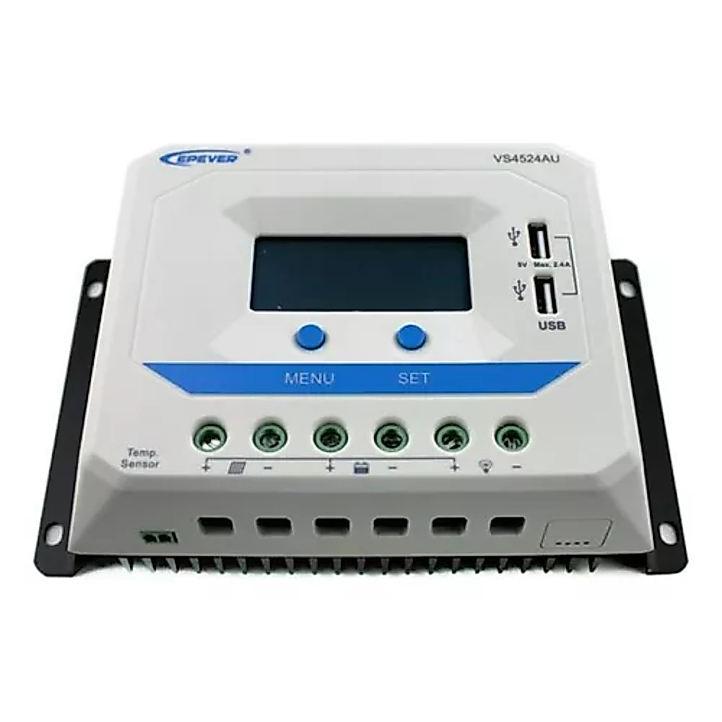 Controlador De Carga Solar Epever Pwm 60a 12/24v Vs6024au · foto 2