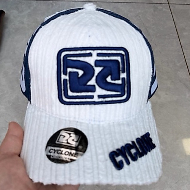 Boné Cyclone Veludo Masculino Aba Curva Ajustável Premium
