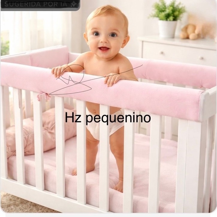 PROTETOR de grade de berço,para bebê/ kit berço 2 peças 1,30x30cm