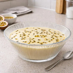 Saladeira de Vidro Centro de Mesa Sobremesa 1,5 Litros Graffiato Hauskraft