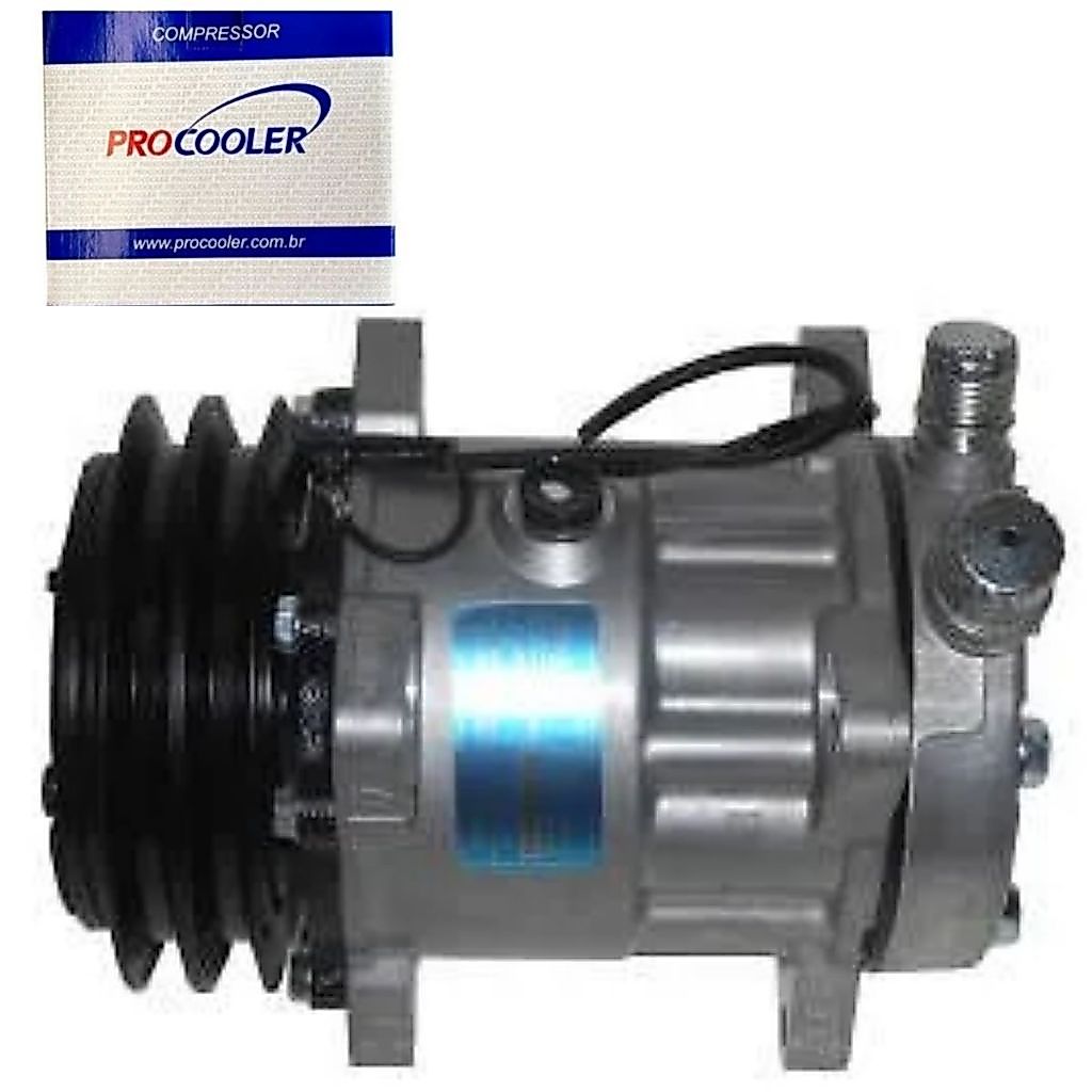 Compressor Universal Sd7h15 Canal A2 8 orelhas Saida Vertical