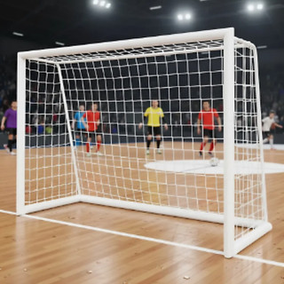 Par De Redes MEGA REDES ESPORTIVAS - Futsal Profissional Fio Seda 4mm