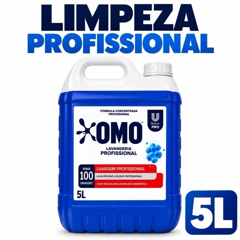 Lava-Roupas Omo Líquido Lavagem Perfeita 5 Litros