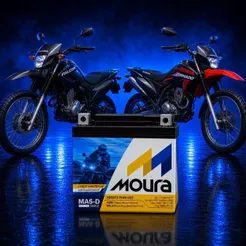 Bateria Moura 6ah Lead 110 Lander Xtz 250 Tornado 250
