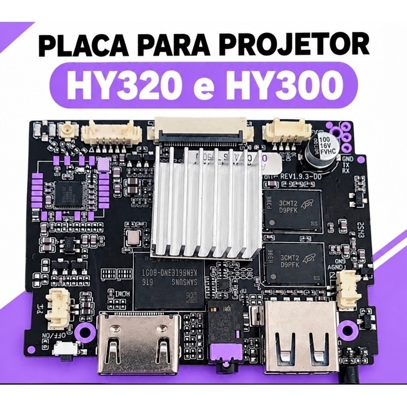 PLACA PRINCIPAL PARA PROJETOR HY320 / HY300