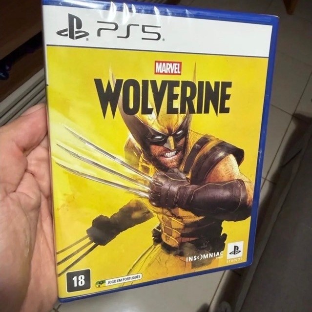 Jogo PLAYSTATION 5 Marvel Wolverine PS5 Lacrado NOVO JOGO FÍSICO