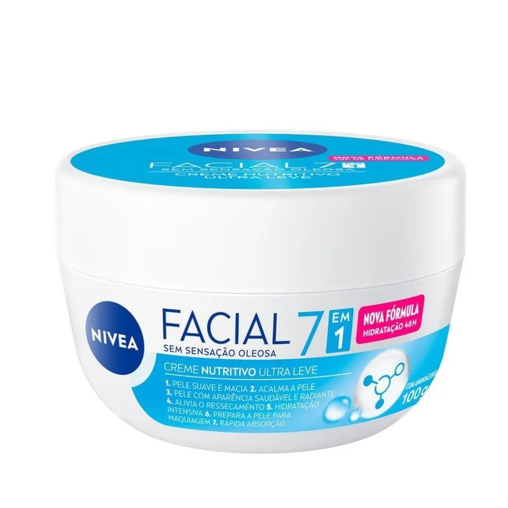 Creme Facial Nutritivo 100g Nivea