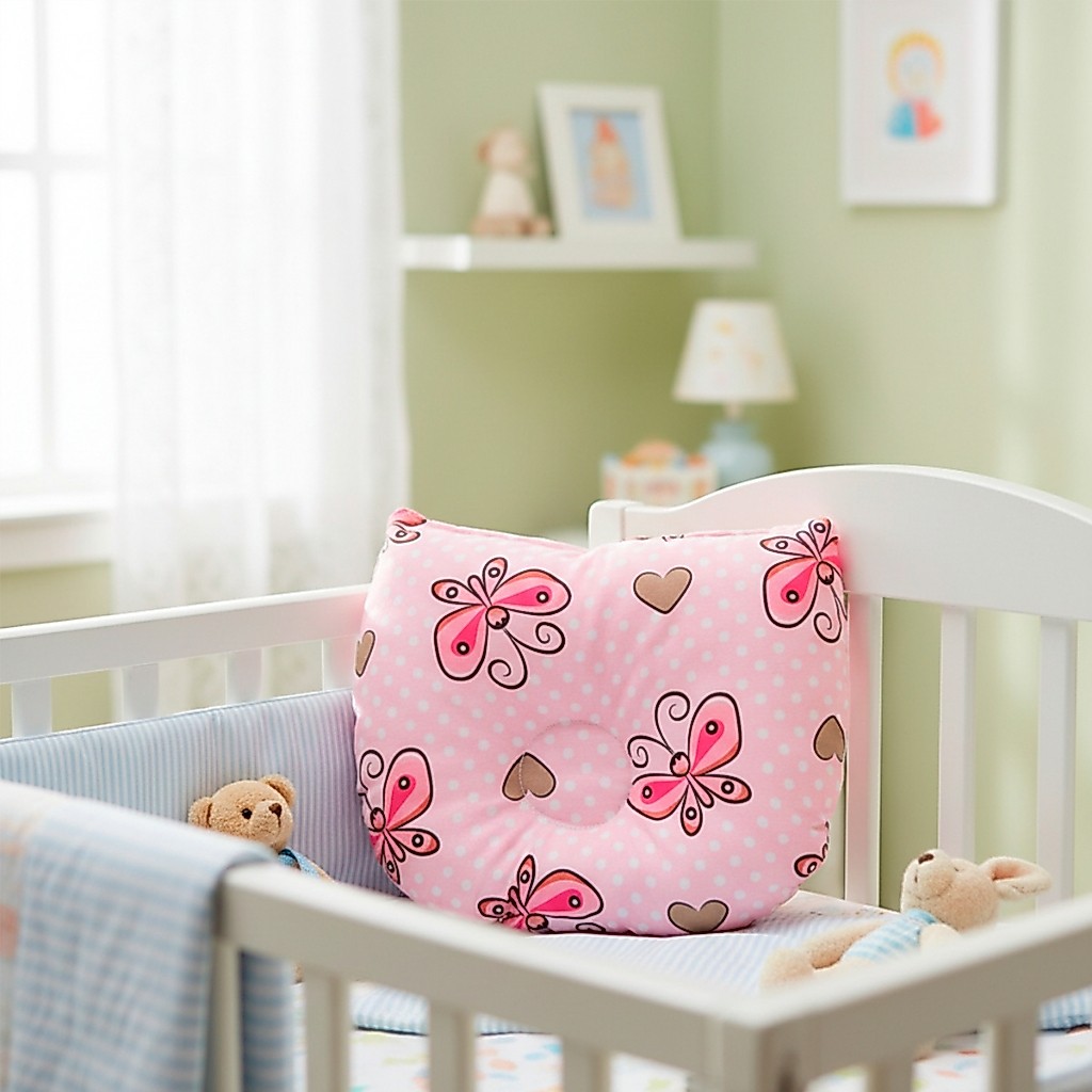 Travesseiro Almofada Anatômico (modelador) de Bichinhos para Bebê Feminino e Masculino