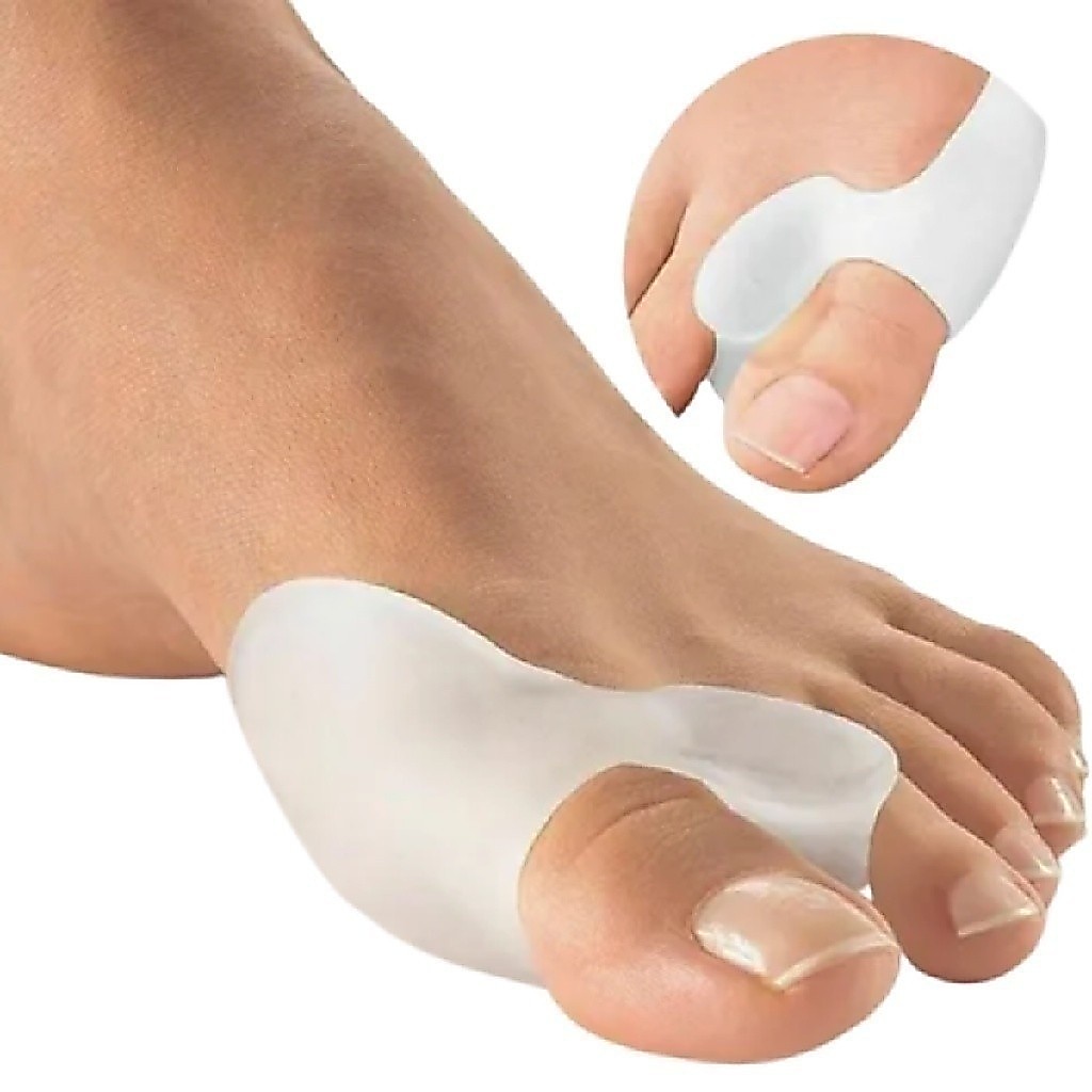 5 pares Protetores Corretores Ortopedicos para Joanete em Gel Proteção para Dedos Conforto para Pes