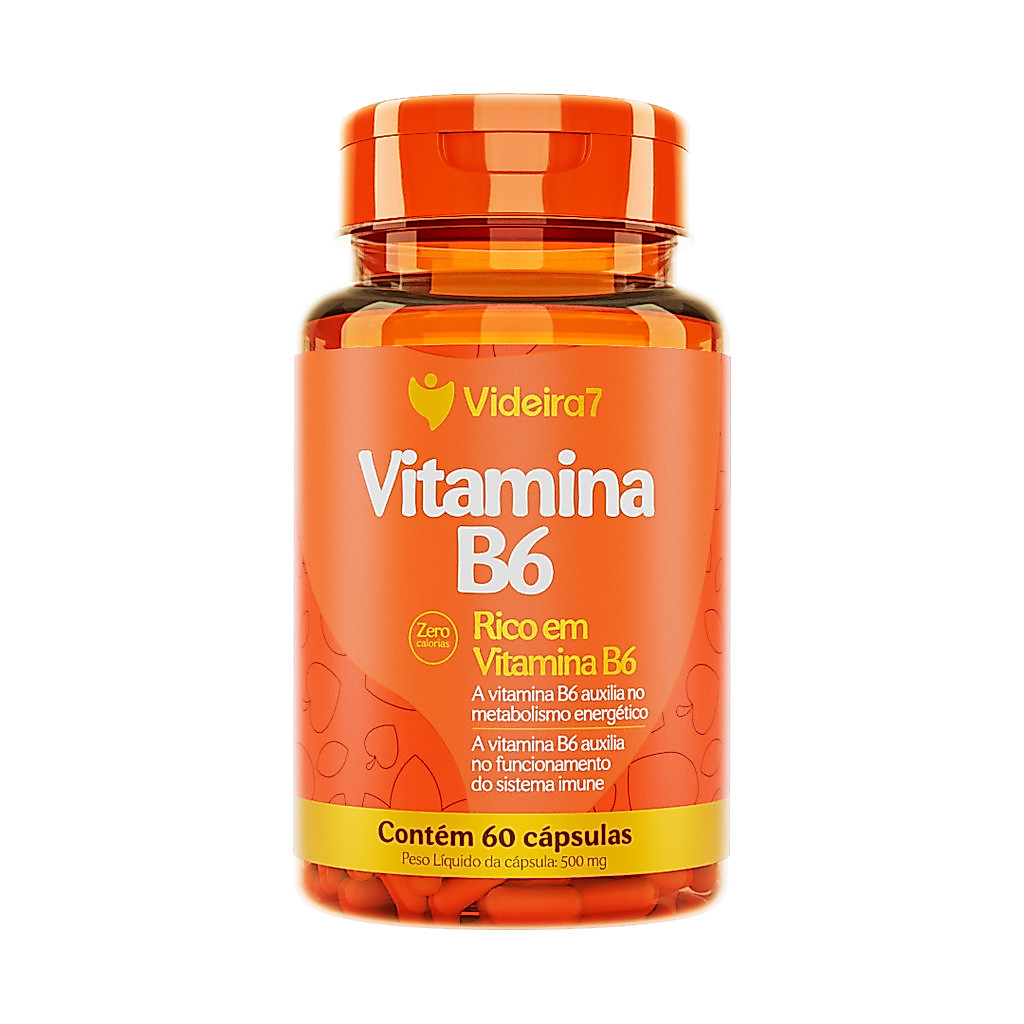 Vitamina B6 100%IDR - 60 CÁPSULAS