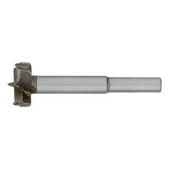 BROCA FRESA FORSTNER, 25MM, ACO RAPIDO, LAMINAS DE METAL RESISTENTE, HASTE CILINDRICA, 1PC // MTX