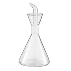 Galheteiro Triangular de Vidro Borossilicato 250ml - Oikos
